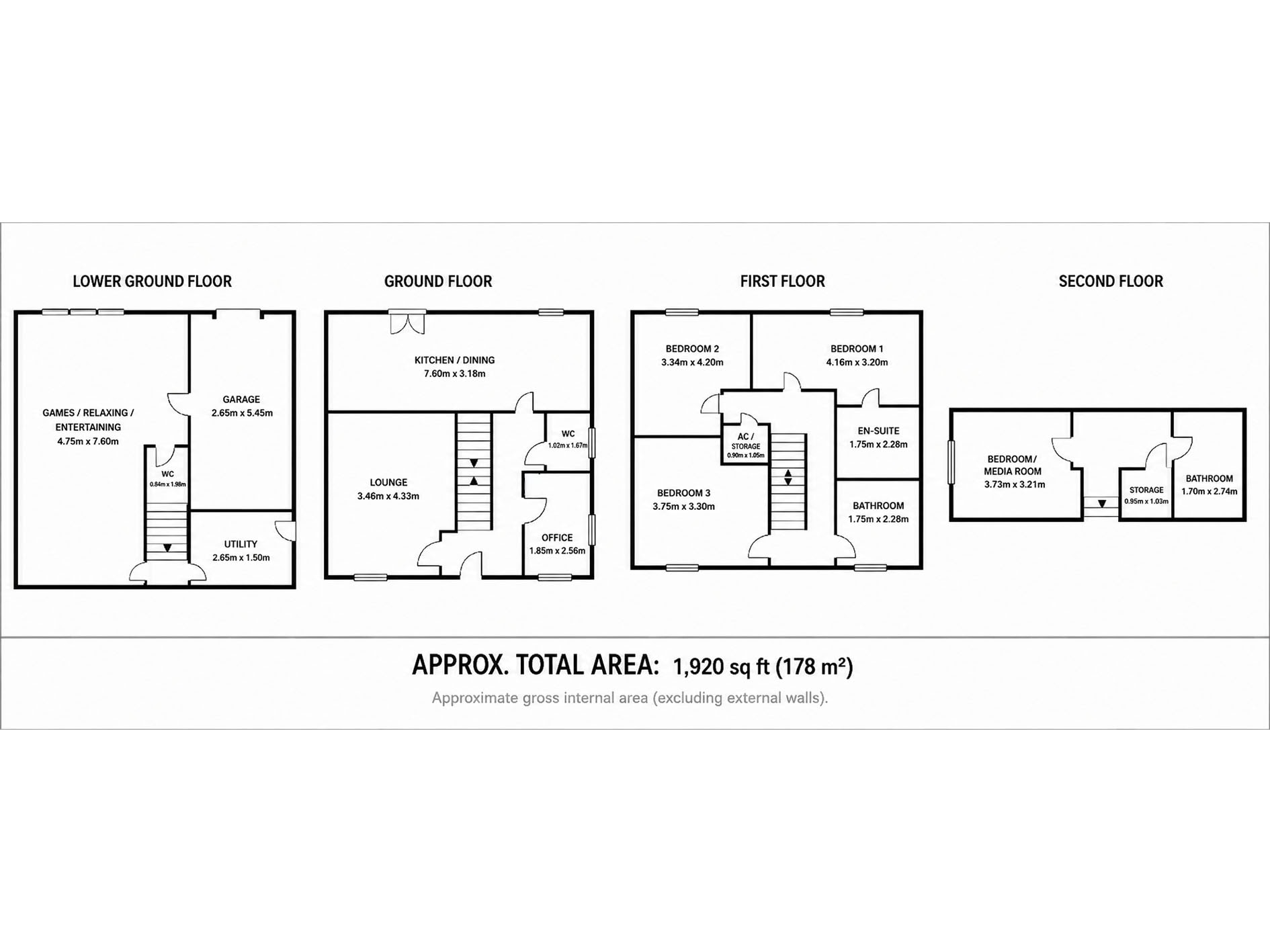 Floor plan — Plot 3 Littlethorpe Lane, Littlethorpe, Ripon